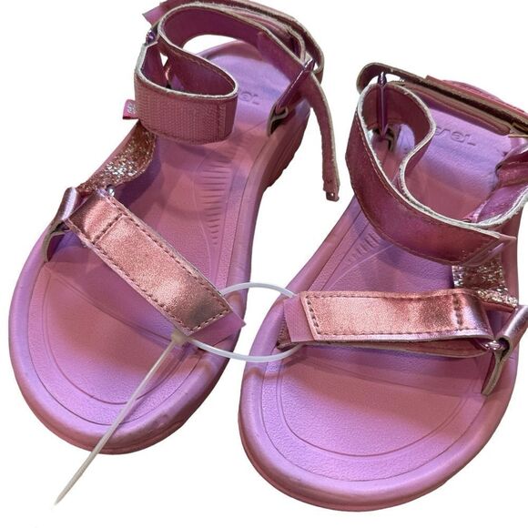 Revolve Teva X Christian Cowan Hurricane XLT2 Glitter Velcro Strap Sandals - Picture 6 of 12